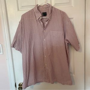 Men’s Cotton Short Sleeve Button Down Shirt